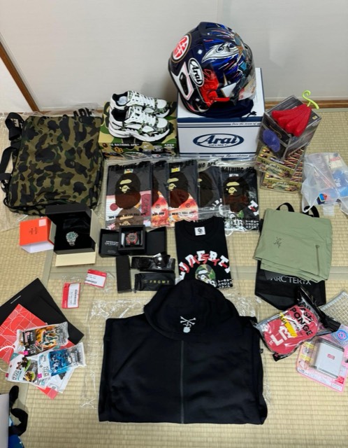 Omega x Swatch, Mastermind, Arc'teryx, BAPE, Arai.
