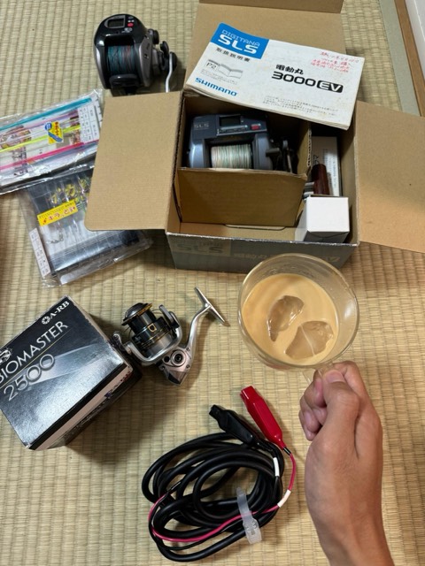 Shimano Dendou-Maru 3000EV, Biomaster 2500.