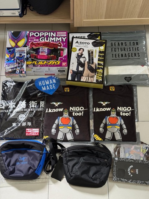 Kamen Rider Gavv, Human Made, Arc'teryx x Beams.