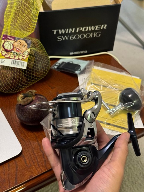 Shimano Twin Power SW 6000HG.